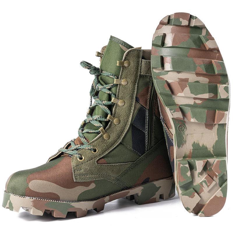 Botas verde militar hombre airsoft