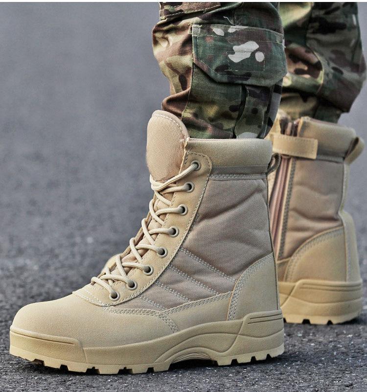 Botas verde militar hombre airsoft