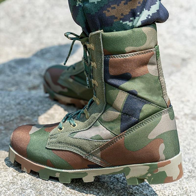 Botas verde militar hombre airsoft