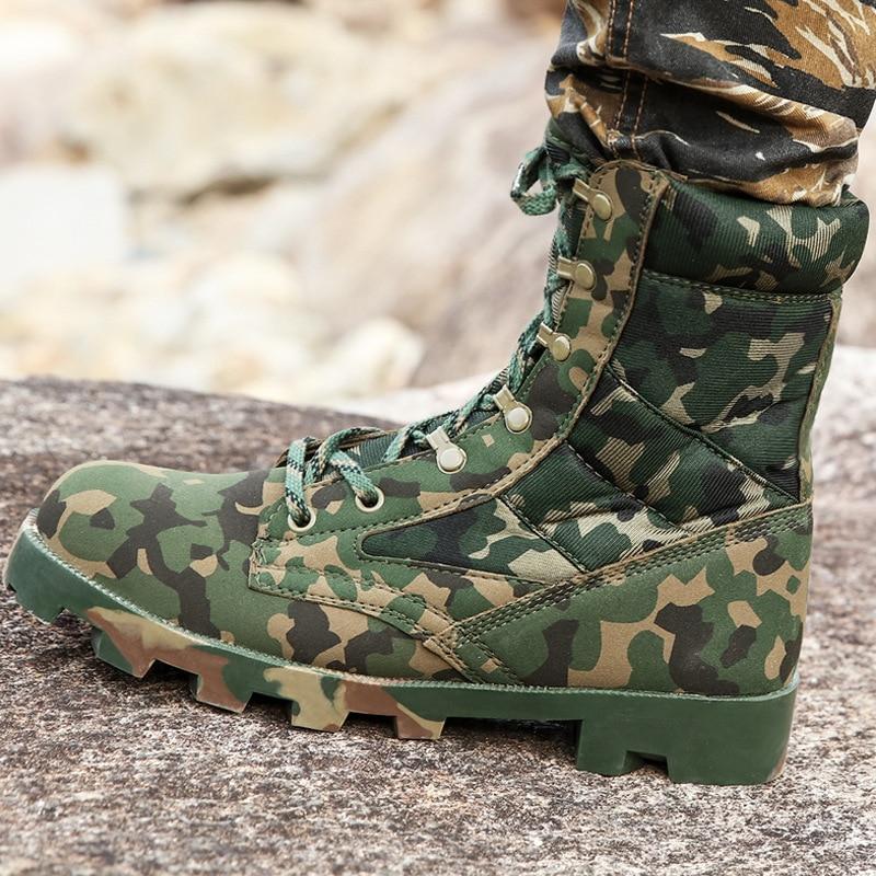 Botas verde militar hombre airsoft