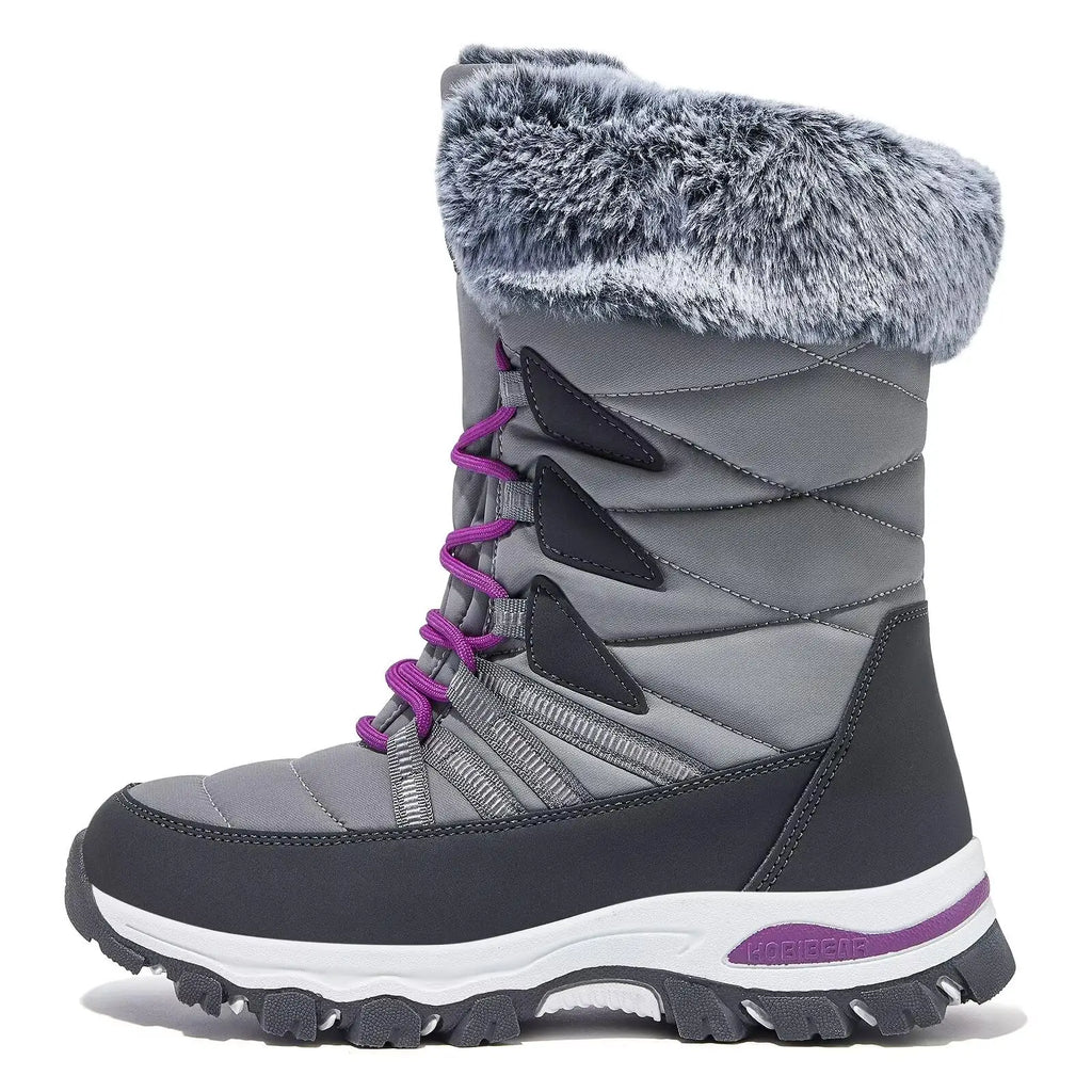 Bottes fourrées femme grand froid