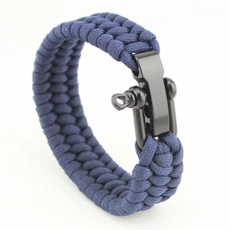 Bracelet corde homme survie