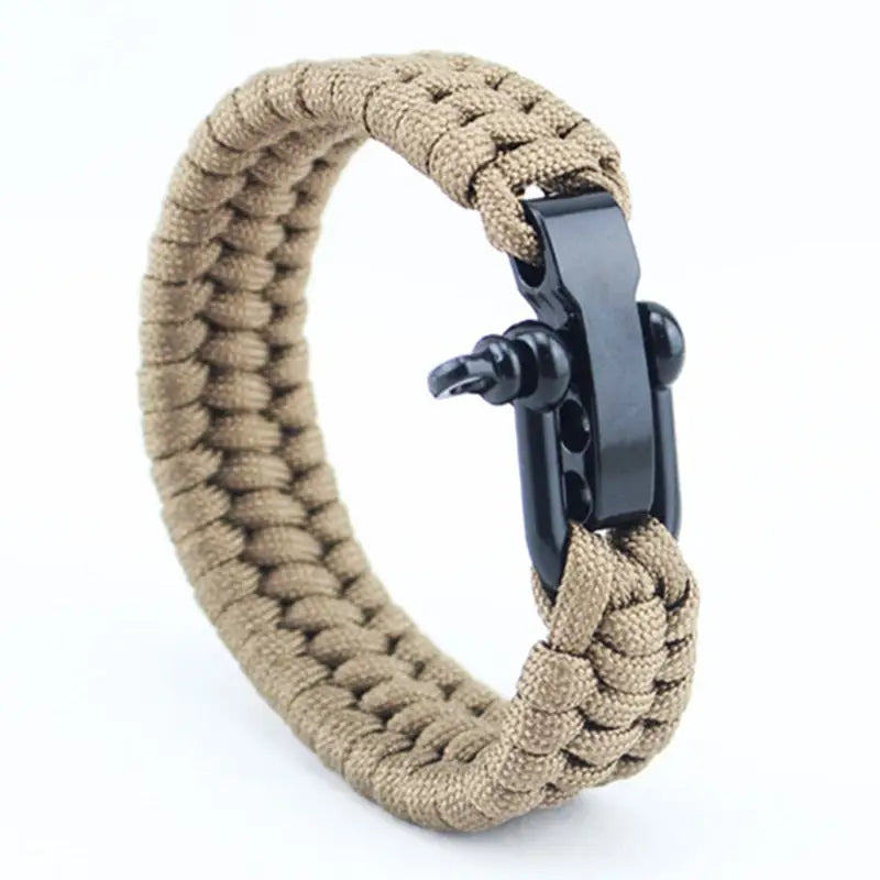 Bracelet de paracord de survie