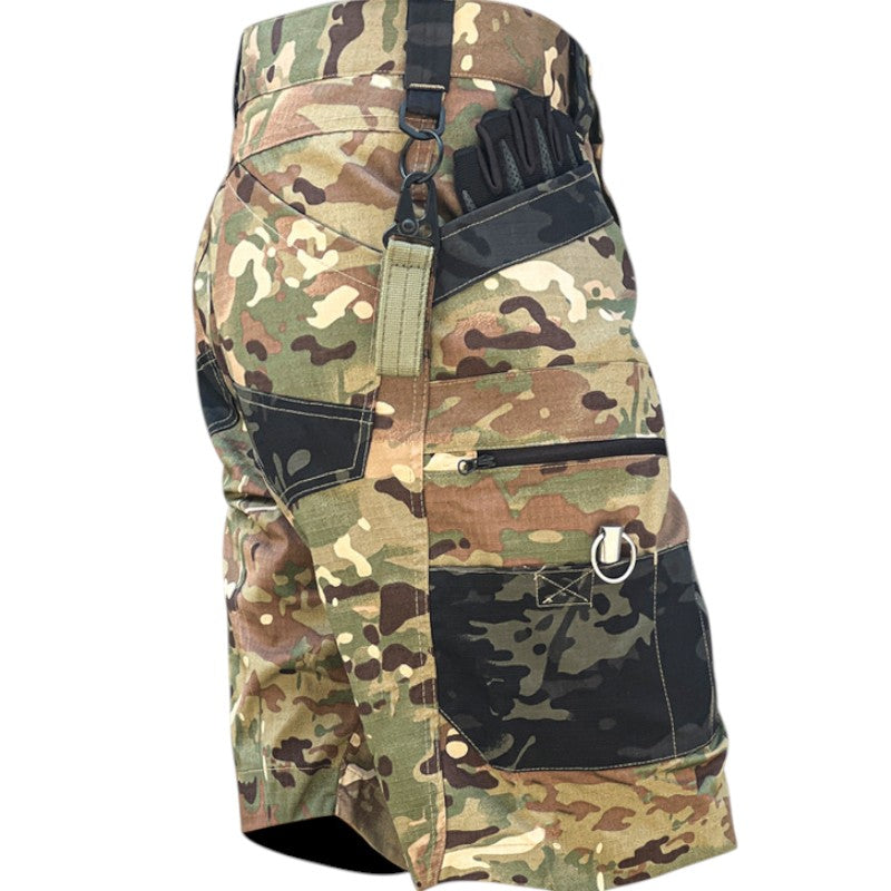 British camo shorts