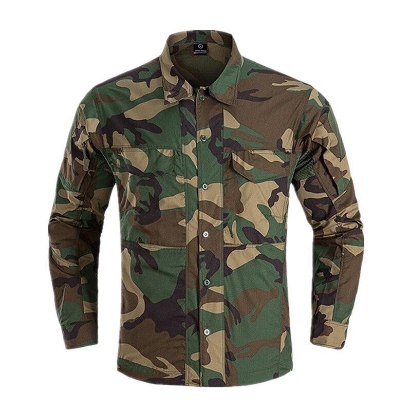 Camisa color militar