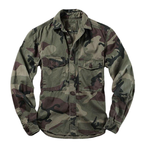 Camisa de militar hombre general