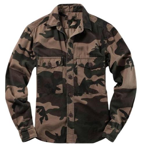 Camisa militar camuflada