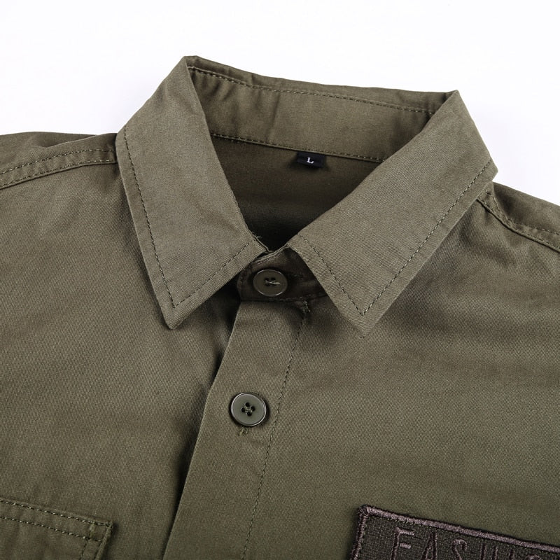 Camisa militar hombre ejercito