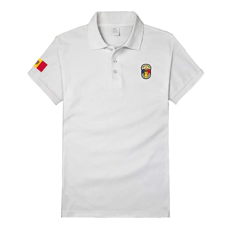 Camisa polo azul cielo