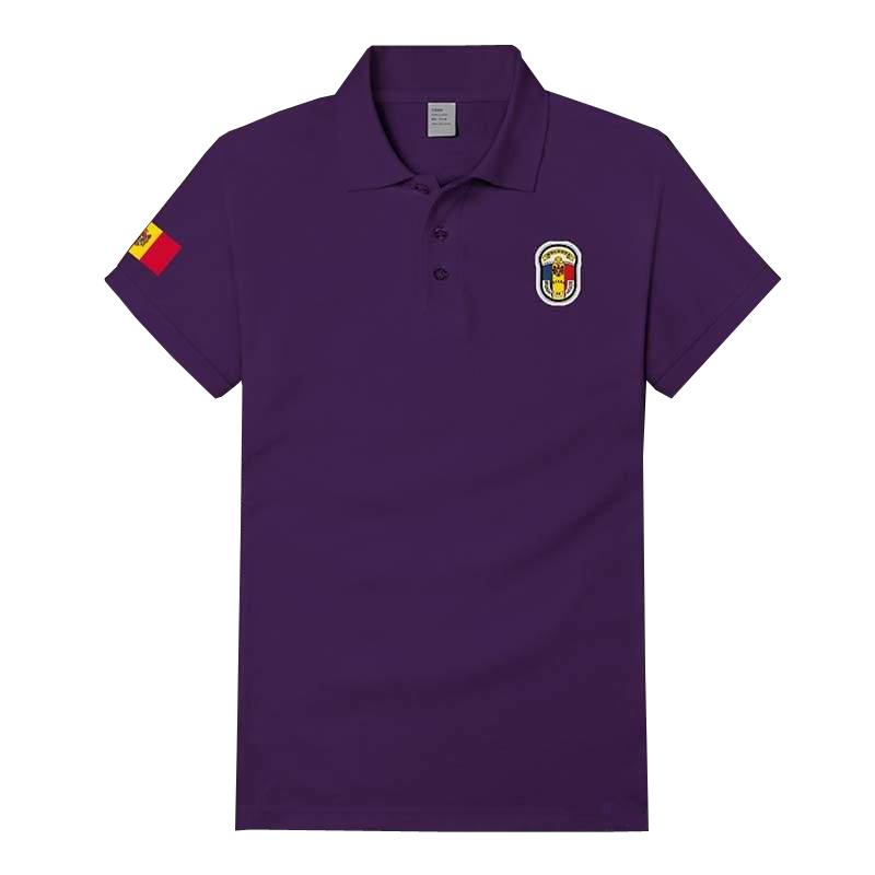 Camisa polo azul cielo