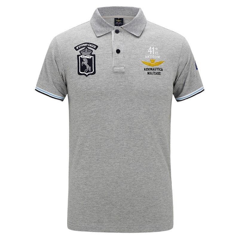 Camisa polo blanca hombre