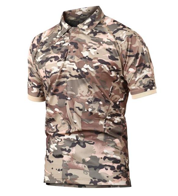 Camisa polo camuflada