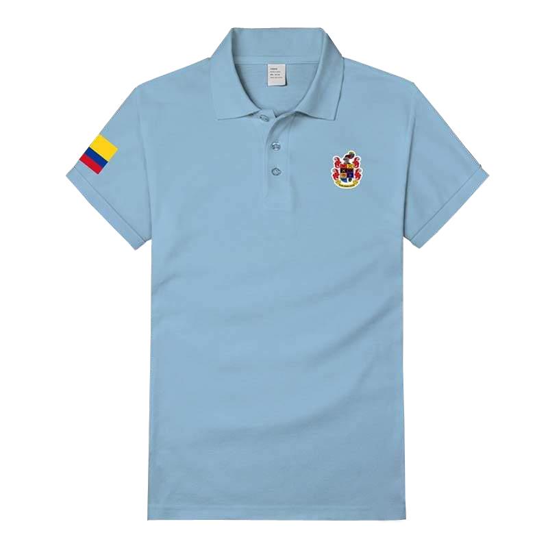 Camisa polo hombre azul