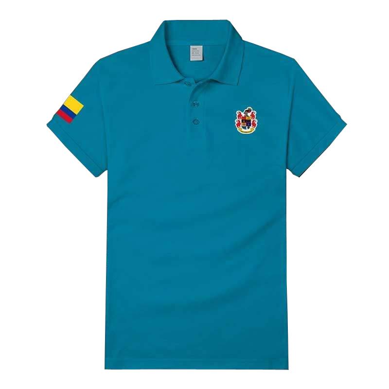 Camisa polo hombre azul