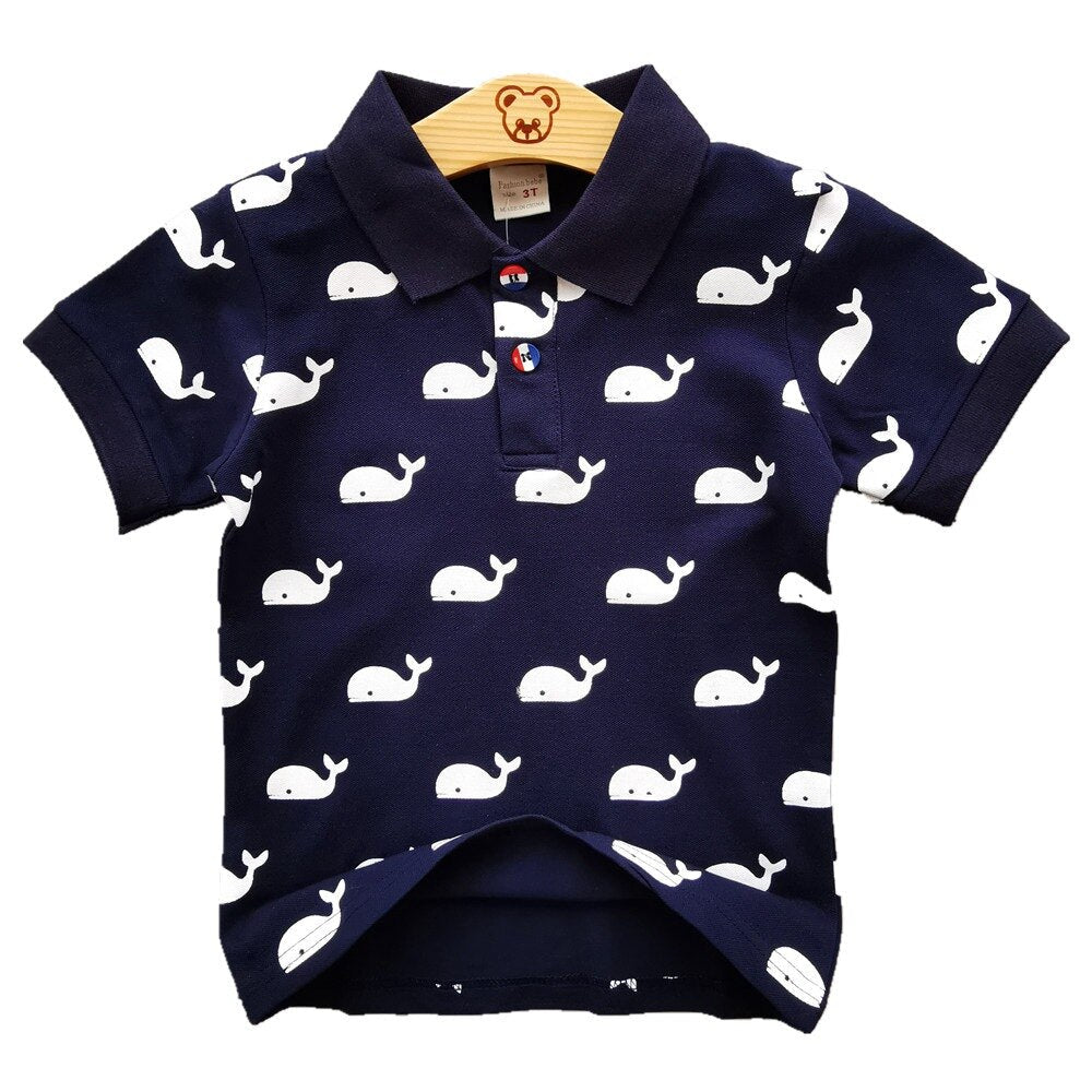 Camisa polo infantil