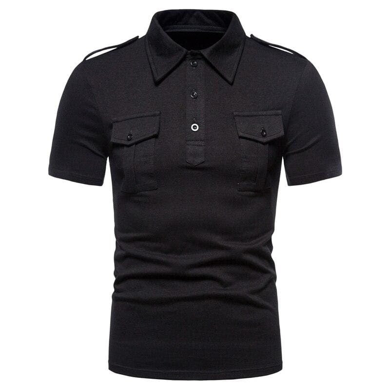 Camisa polo preta