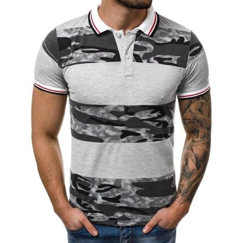 Camisa polo verde musgo