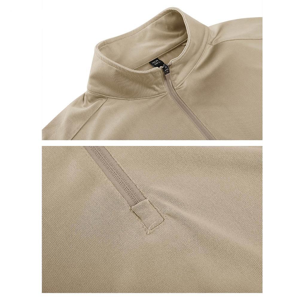 Camisa tipo polo manga larga
