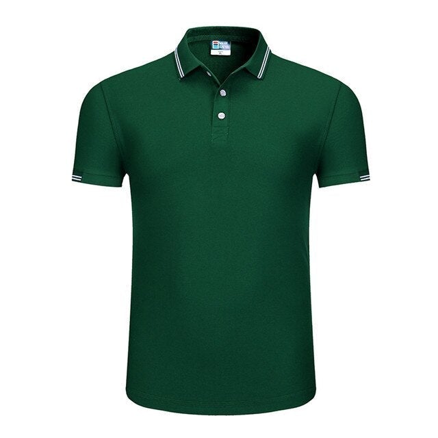 Camisa tipo polo negra