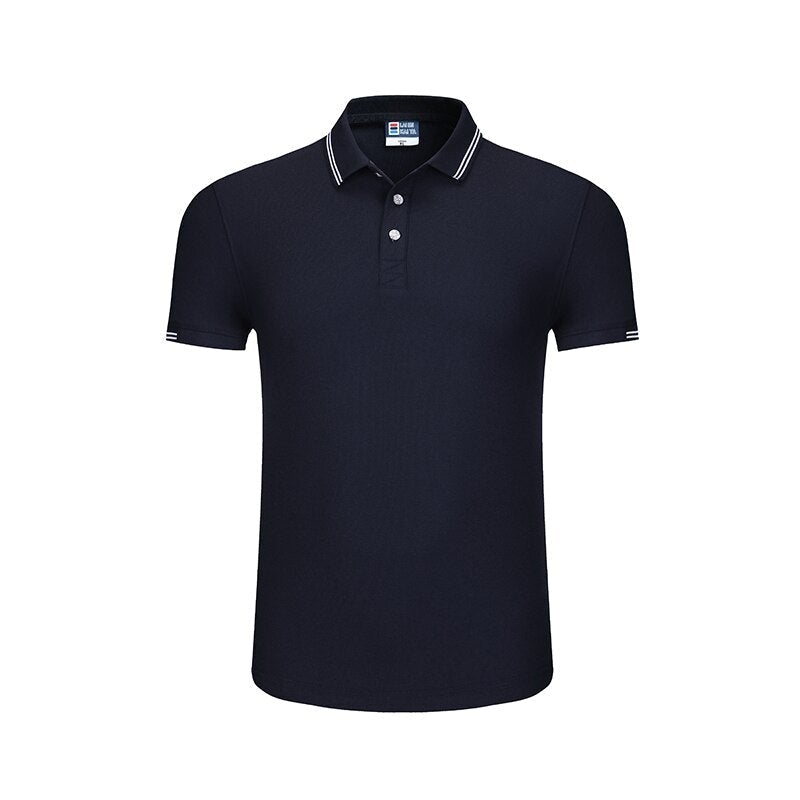 Camisa tipo polo negra