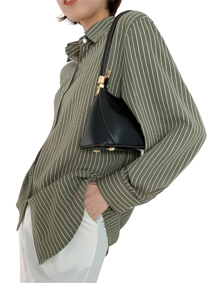Camisa verde militar mujer outfit