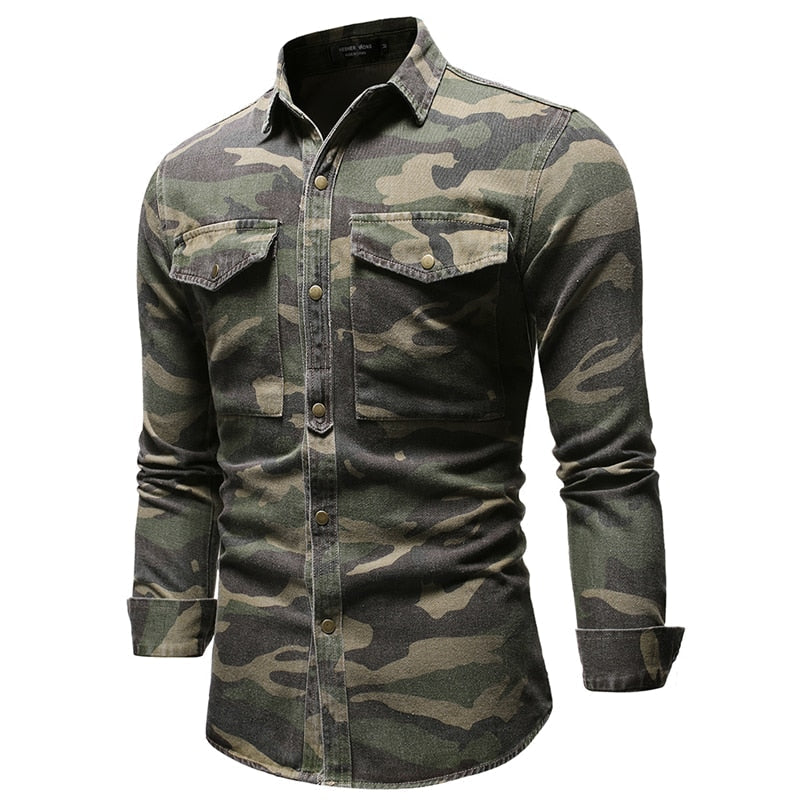 Camisa verde militar outfit