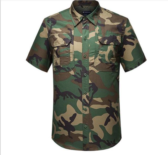 Camisa verde mujer estilo militar