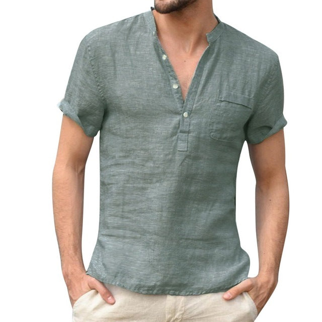 Camisas estilo militar hombre