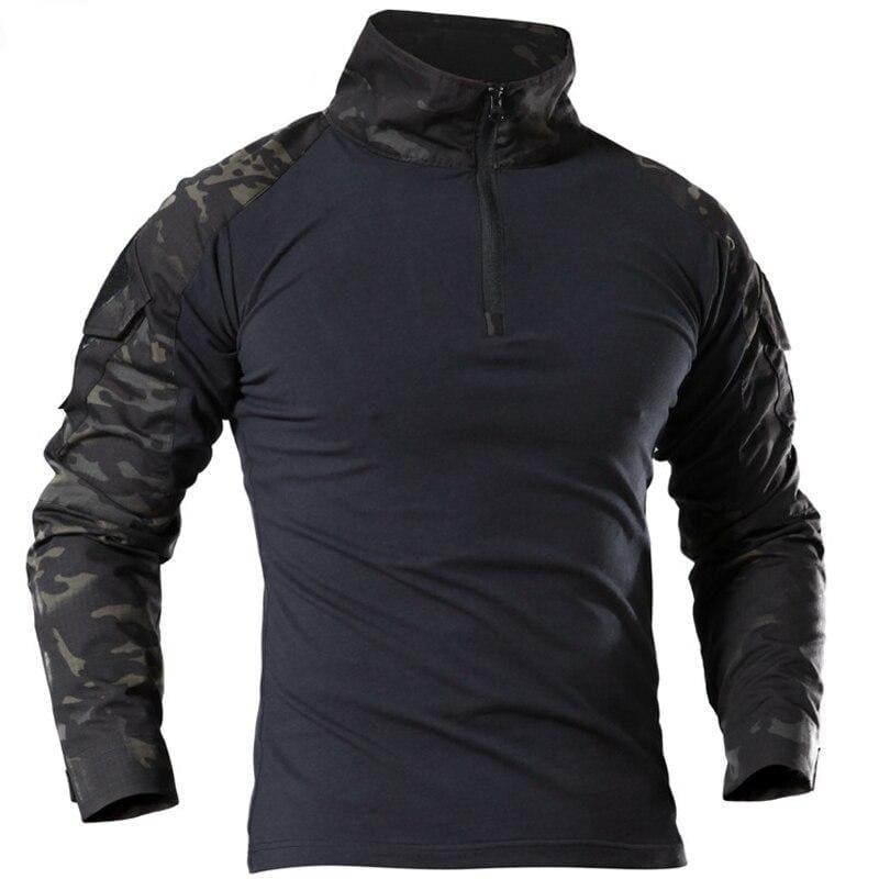 Camiseta mangas militares