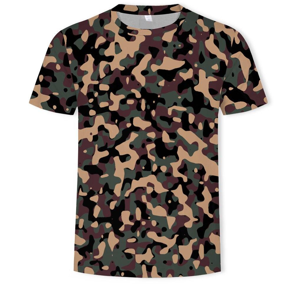 Camisetas con motivos militares