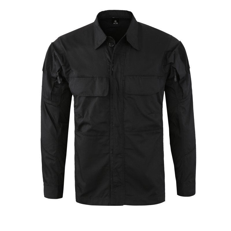 Camisetas militares manga larga hombre