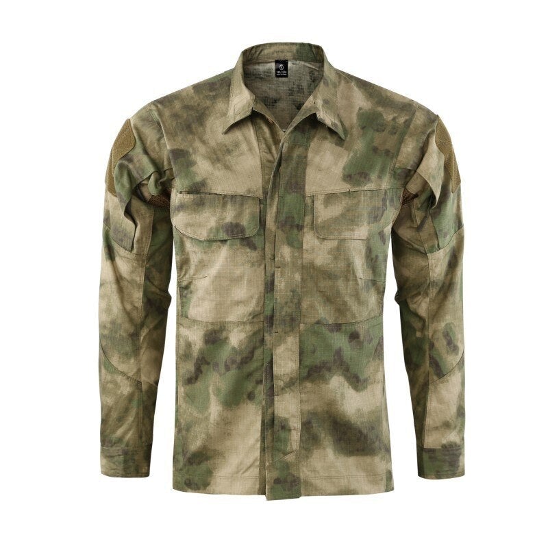 Camisetas militares manga larga hombre