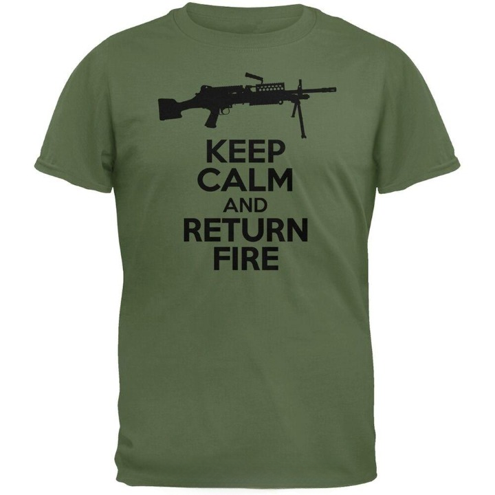 Camisetas militares verdes