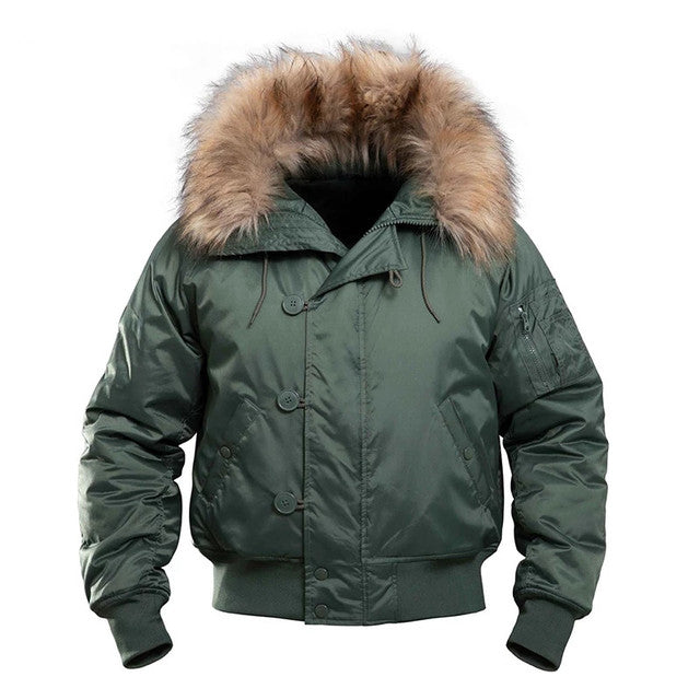 Campera parka militar alemana