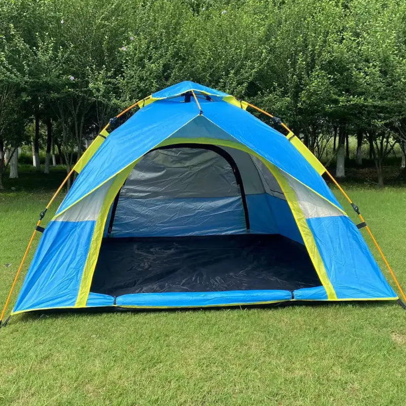 Camping tente montagne