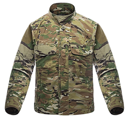 Camuflaje chaqueta militar hombre