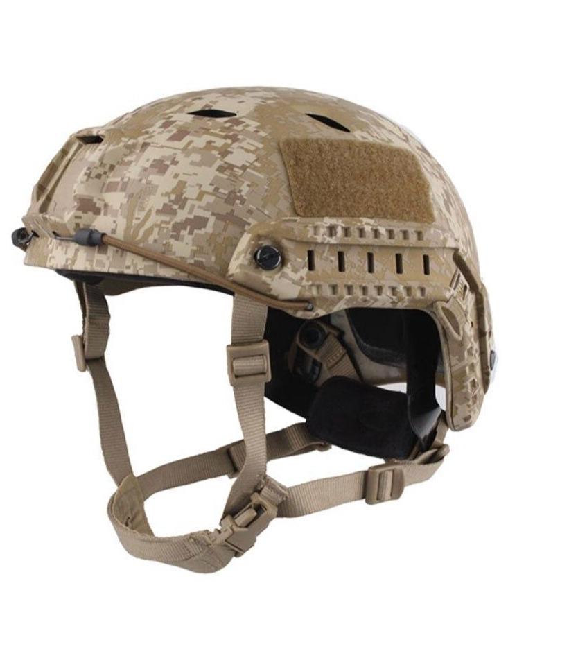 Camuflaje militar casco