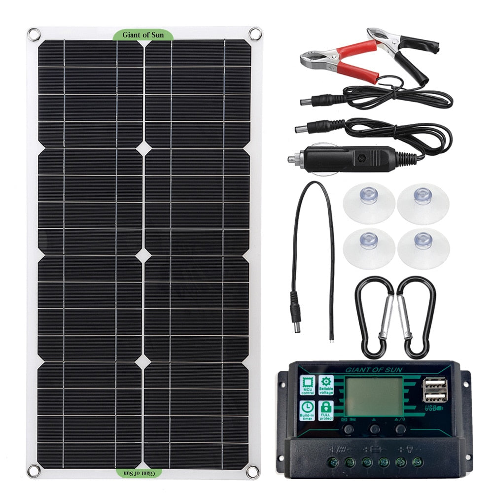 cargador de bateria solar 12v