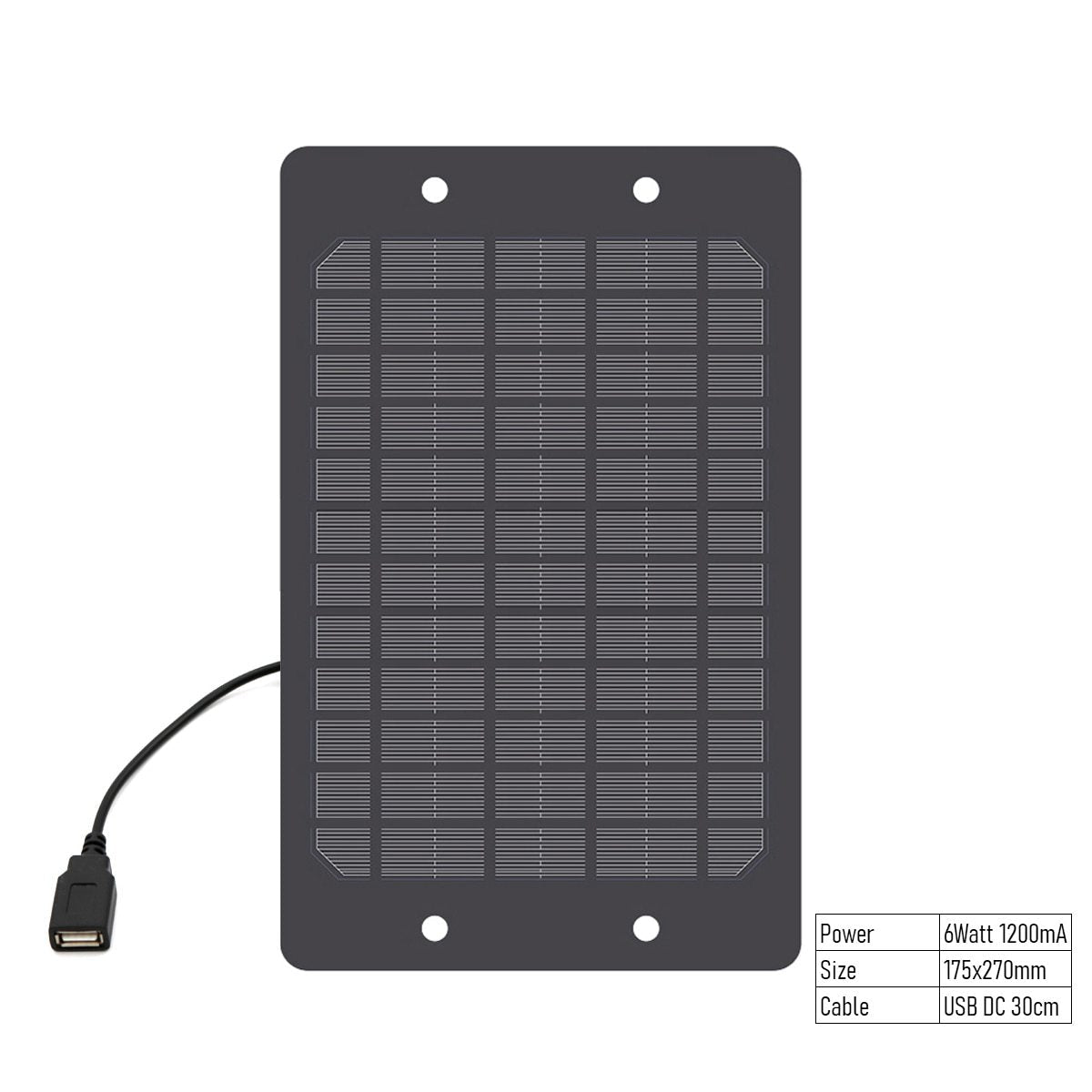 Cargador de moviles solar