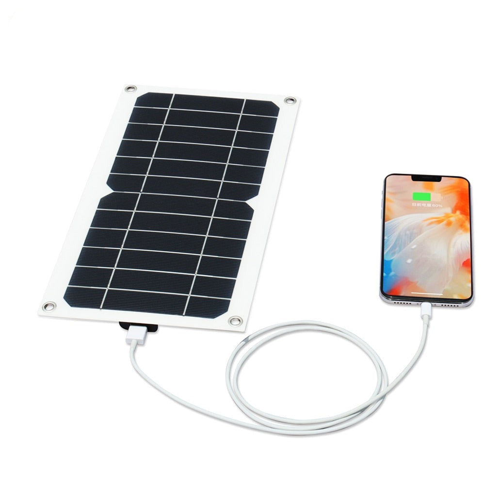 Cargador solar carga rapida