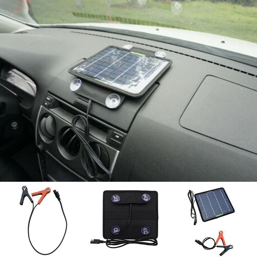 Cargador solar de 12v