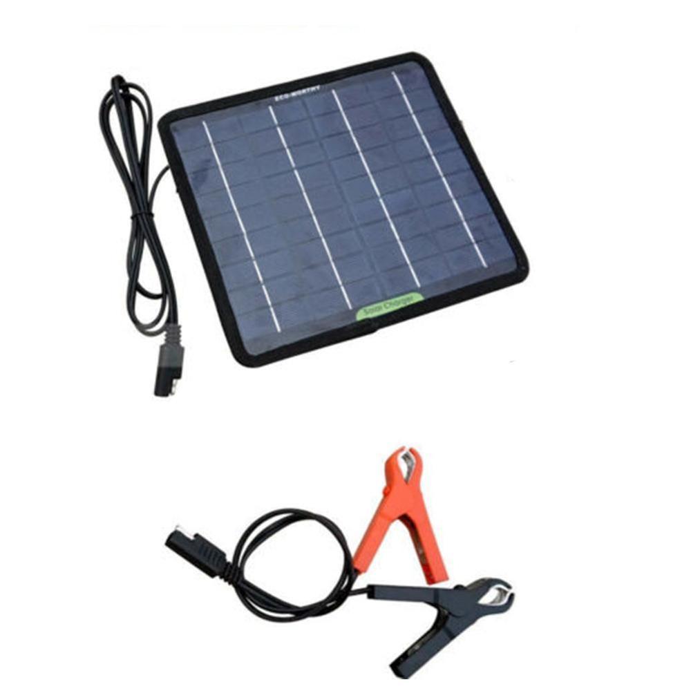 Cargador solar de 12v