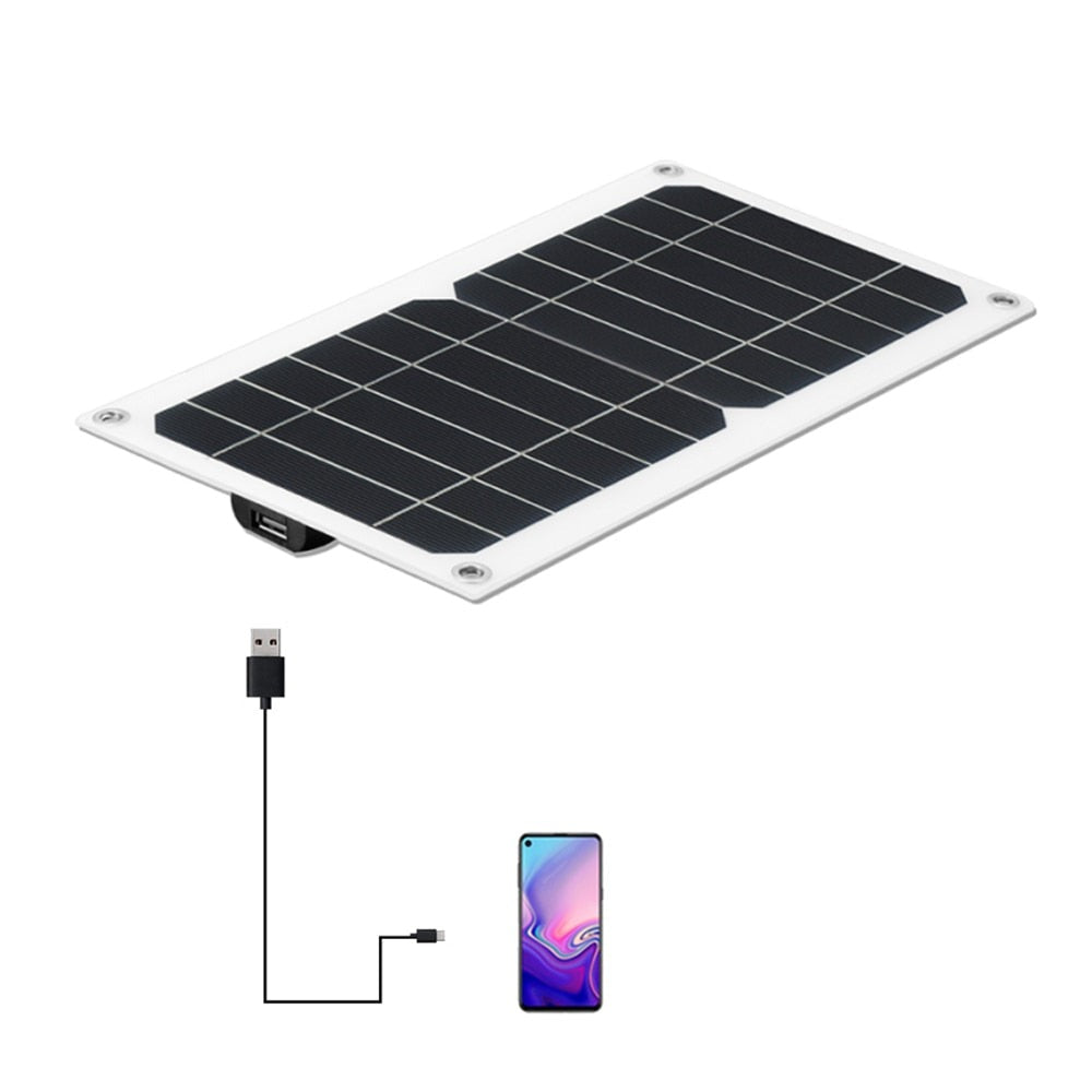 Cargador solar de fuerza