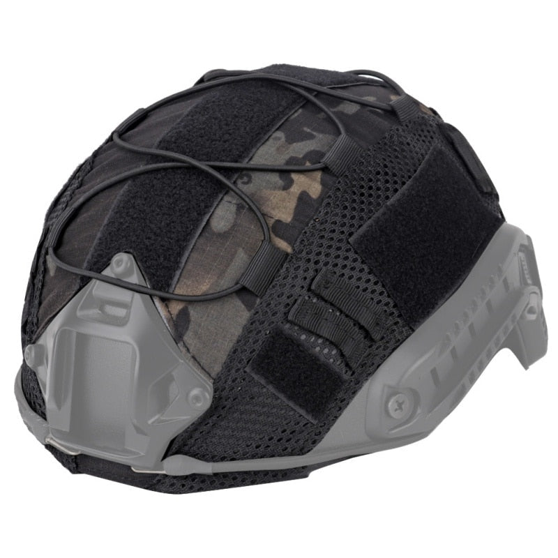 Casco jet verde militar mujer