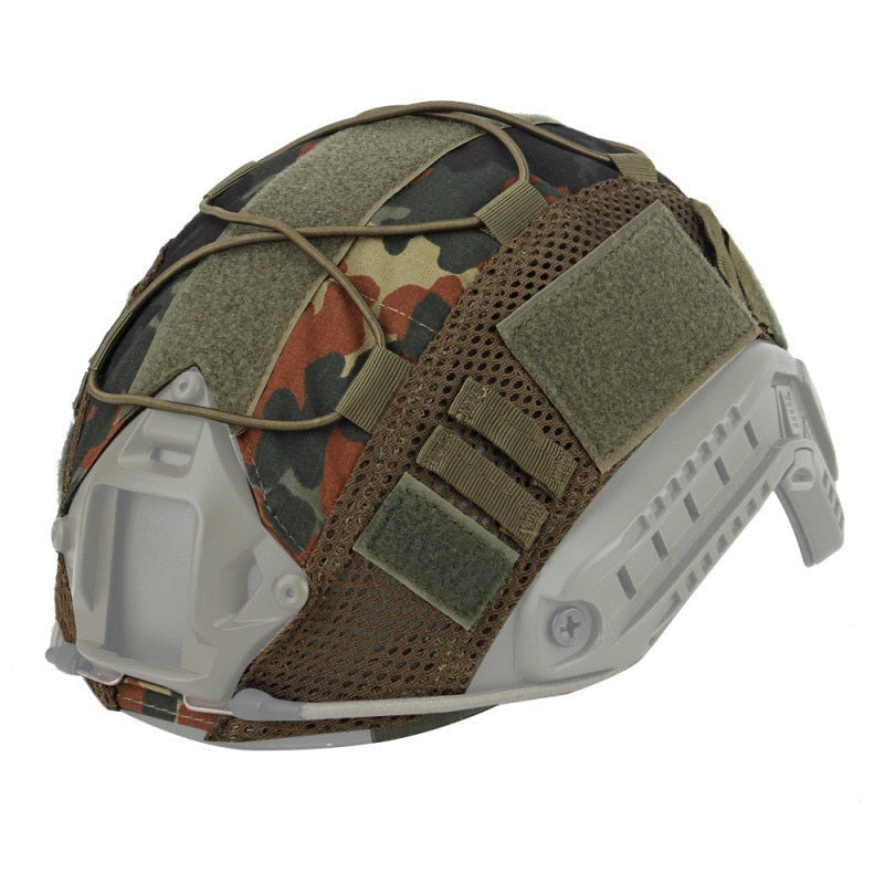Casco jet verde militar mujer
