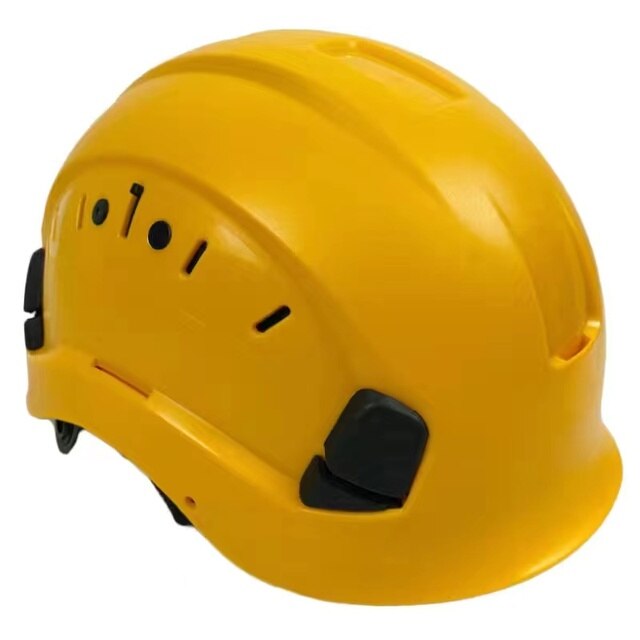 Casco militar amarillo
