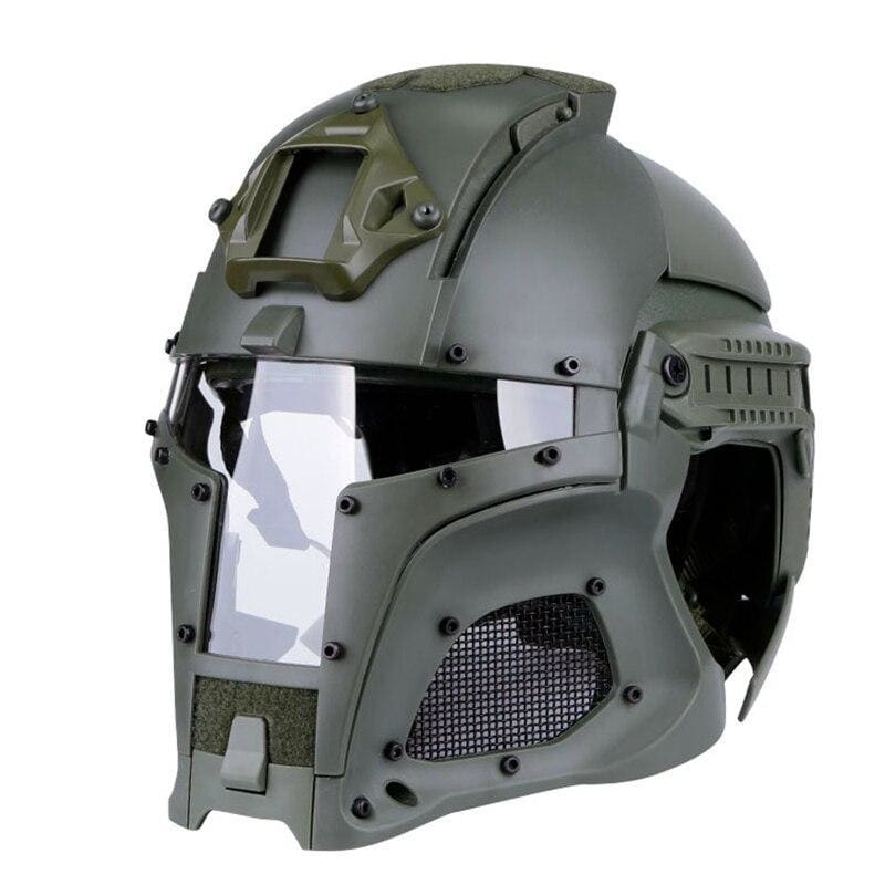 Casco militar completo