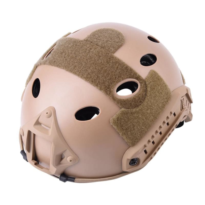 Casco militar con proteccion facial