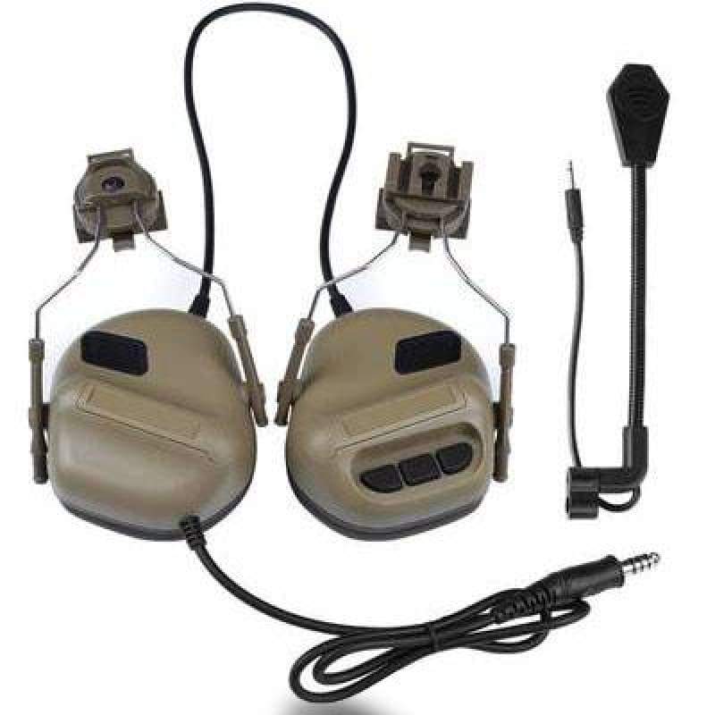 Casco militar con sensores electrofrecuencia