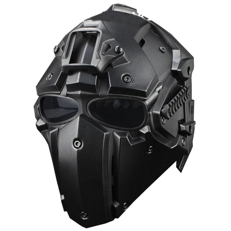 Casco militar de frente
